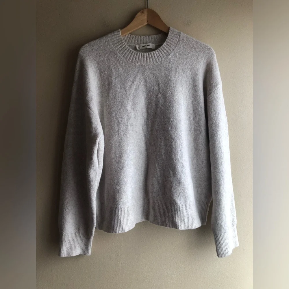 New Everlane Crew Neck Wool Sweater Size Large - Picture 1 of 9